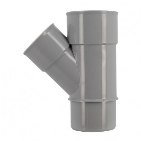 Verlaagd 45 Graden Pvc T-Stuk Mf 50/40/50, NICOLL, BJ24