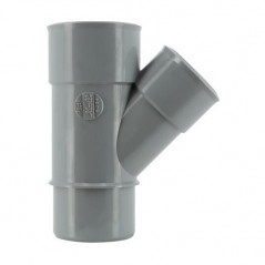 Té PVC 45 degré réduit MF 50/32/50