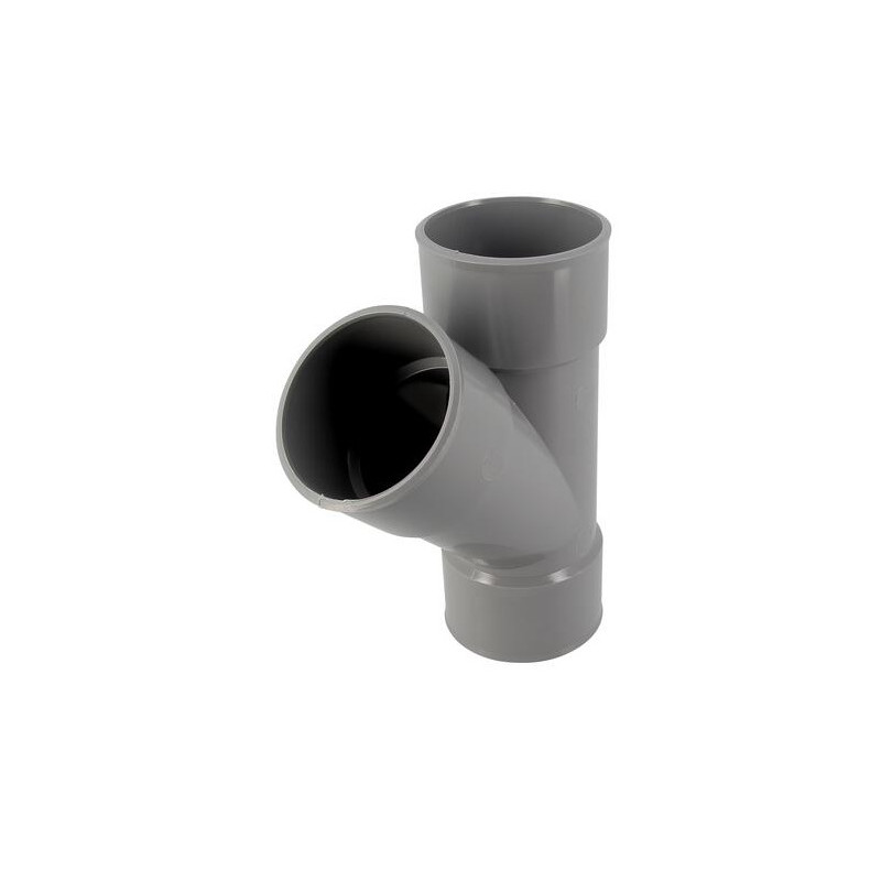 Té PVC 45 degré FF 63