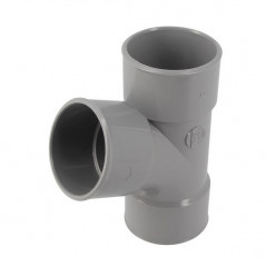 Té PVC 67 degré30 FF 63