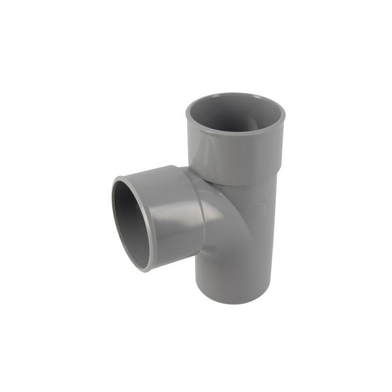 Té PVC 87 degré30 MF 63