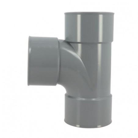 Té PVC 87 degré30 FF 75 NICOLL BP188 - Image 4/5