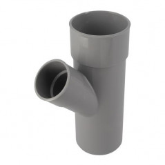 Tee De 45° Reducido Mf: 75/50/75, NICOLL, BP34