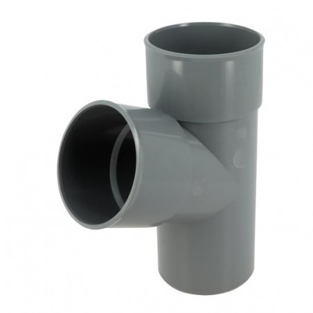 PVC T-stuk 67 graden30 MF 80