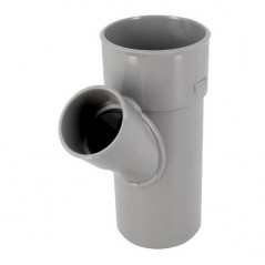 Verlaagd 45 Graden Pvc T-Stuk Mf 80/50/80, NICOLL, BR44