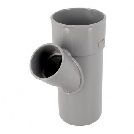 Verlaagd 45 Graden Pvc T-Stuk Mf 80/50/80, NICOLL, BR44