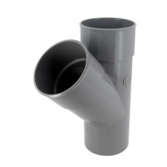 Te PVC 45 grado M/F 100