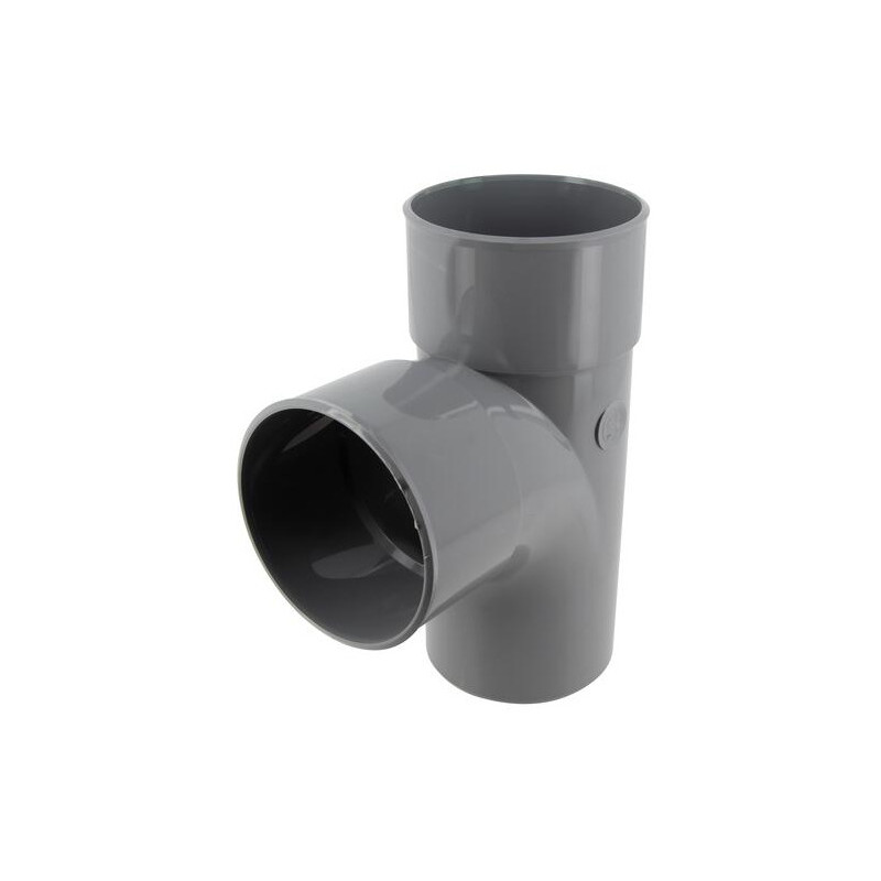 PVC-T-Stück 87 Grad 30 MF 100