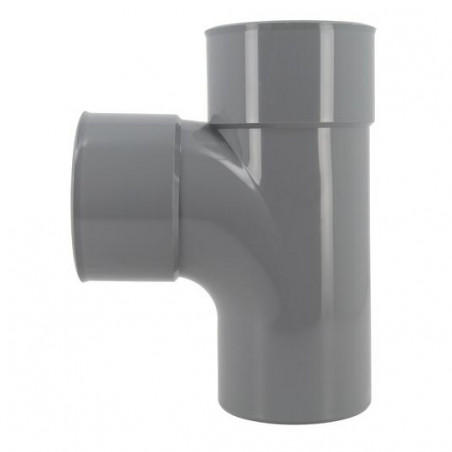 Té PVC 87 degré30 MF 100 NICOLL BT18 - Image 3/4