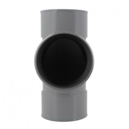 Té PVC 87 degré30 FF 100 NICOLL BT188 - Image 5/5