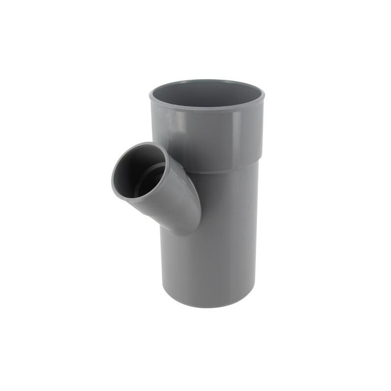 PVC-T-Stück 45 Grad reduziert MF 100/50/100