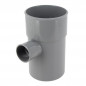 90 graden gereduceerd T-stuk MF 100/40/100