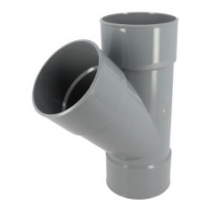 Té PVC 45 degré FF 110