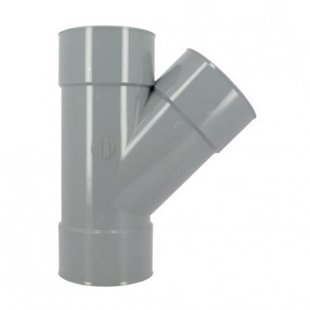 Té PVC 45 degré FF 110 NICOLL BV144 - Image 3/5