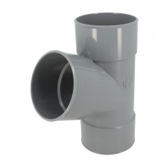 Té PVC 67 degré30 FF 110