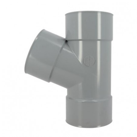 Té PVC 67 degré30 FF 110 NICOLL BV166 - Image 3/4