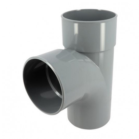 Té PVC 87 degré30 MF 110 NICOLL BV18 - Image 1/4