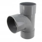 Raccordo a T in PVC 87 gradi 30 FF 110