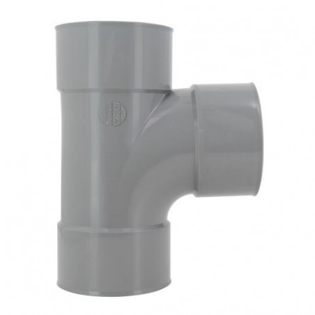 PVC T-stuk 87 graden30 FF 110