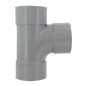 Té PVC 87 grados 30 FF 110