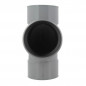 Raccordo a T in PVC 87 gradi 30 FF 110