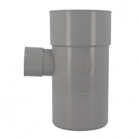 Culotte PVC et embranchement 110x50 à 87'30° mâle femelle NICOLL BV78 - Image 2/3