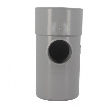 Pvc Laars En 110X50 Aftakking Op 87'30° Mannelijk Vrouwelijk, NICOLL, BV78