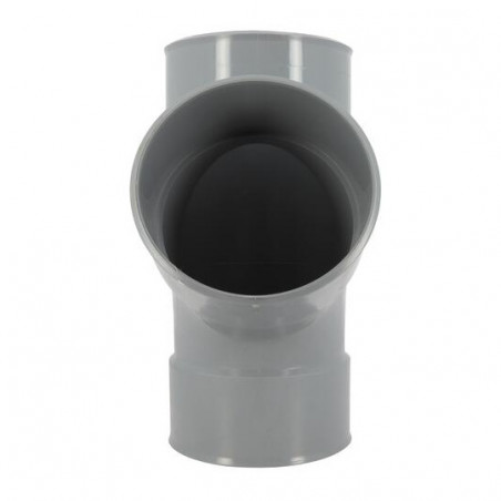 Té PVC 67 degré30 FF 125 NICOLL BX166 - Image 3/4