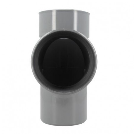 87 Graden Pvc T-Stuk30 Mf 125, NICOLL, BX18