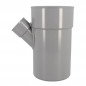 Té PVC 45 grados reducido MF 125/50/125
