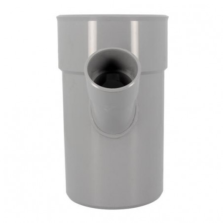 Té PVC 45 degré réduit MF 125/50/125 NICOLL BX84 - Image 4/4