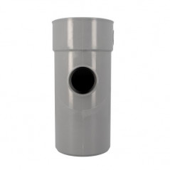 Verlaagd 90 graden T-stuk MF 125/50/125