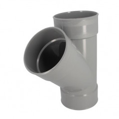 45 Graden Pvc T-Stuk Ff 140, NICOLL, BY144