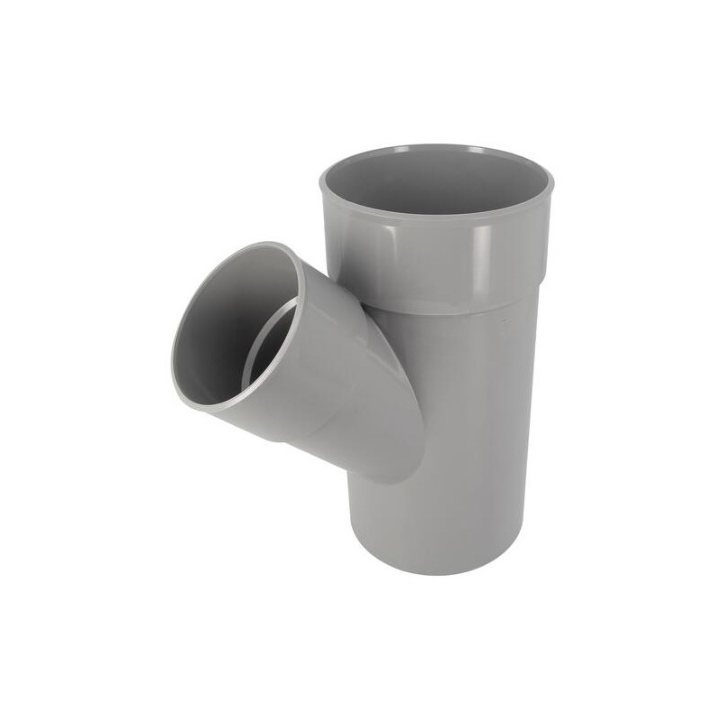 Tee de 45° reducido MF: 140/100/140