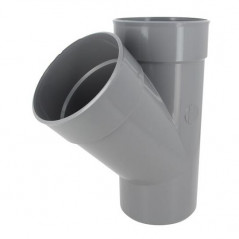 Té PVC 45 degré MF 160 NICOLL BZ14 - Image 1/3