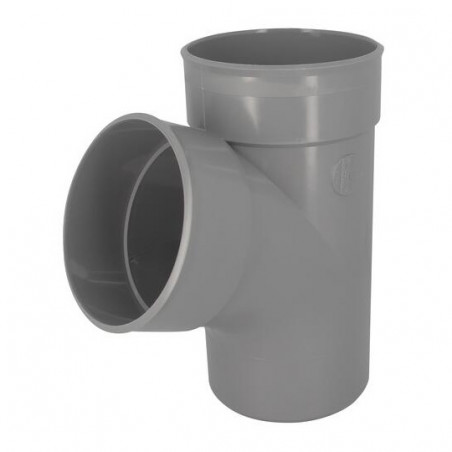 Té PVC 67 degré30 MF 160 NICOLL BZ16 - Image 1/3