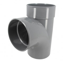 Té PVC 87 degré30 MF 160 NICOLL BZ18 - Image 1/4