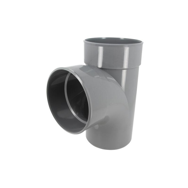 Té PVC 87 degré30 MF 160