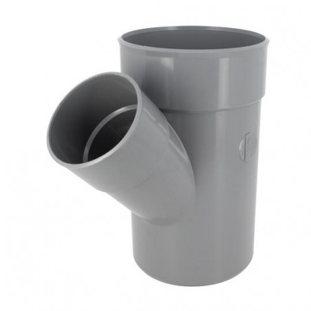 Verlaagd 45 Graden Pvc T-Stuk Mf 160/100/160, NICOLL, BZ54