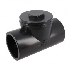 Válvula de retención a batiente PVC presión diámetro 63mm
