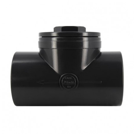 Pvc Pressure Swing Check Valve Diameter 63Mm, NICOLL, CARLN