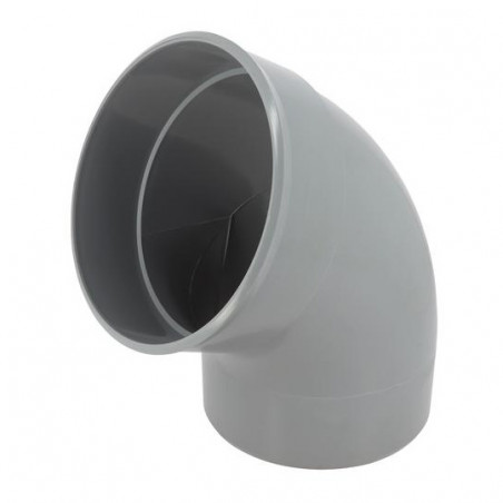 PVC-Bogen 67°30 MF: 200