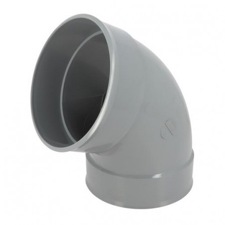 Pvc-Bogen 67°30 Ff: 200, NICOLL, CB66