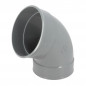 PVC elbow 67°30 FF : 200