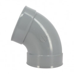 PVC elbow 67°30 FF : 200