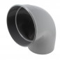 Coude pvc 87 degré30 (90 degré) MF 200