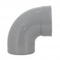 Coude pvc 87 degré30 (90 degré) MF 200