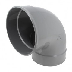 Pvc Elbow 87°30 (90°) Ff : 200, NICOLL, CB88