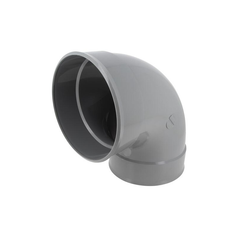 Coude pvc 87 degré30 (90 degré) FF 200