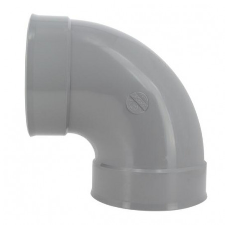 PVC bocht 87 graden30 (90 graden) FF 200